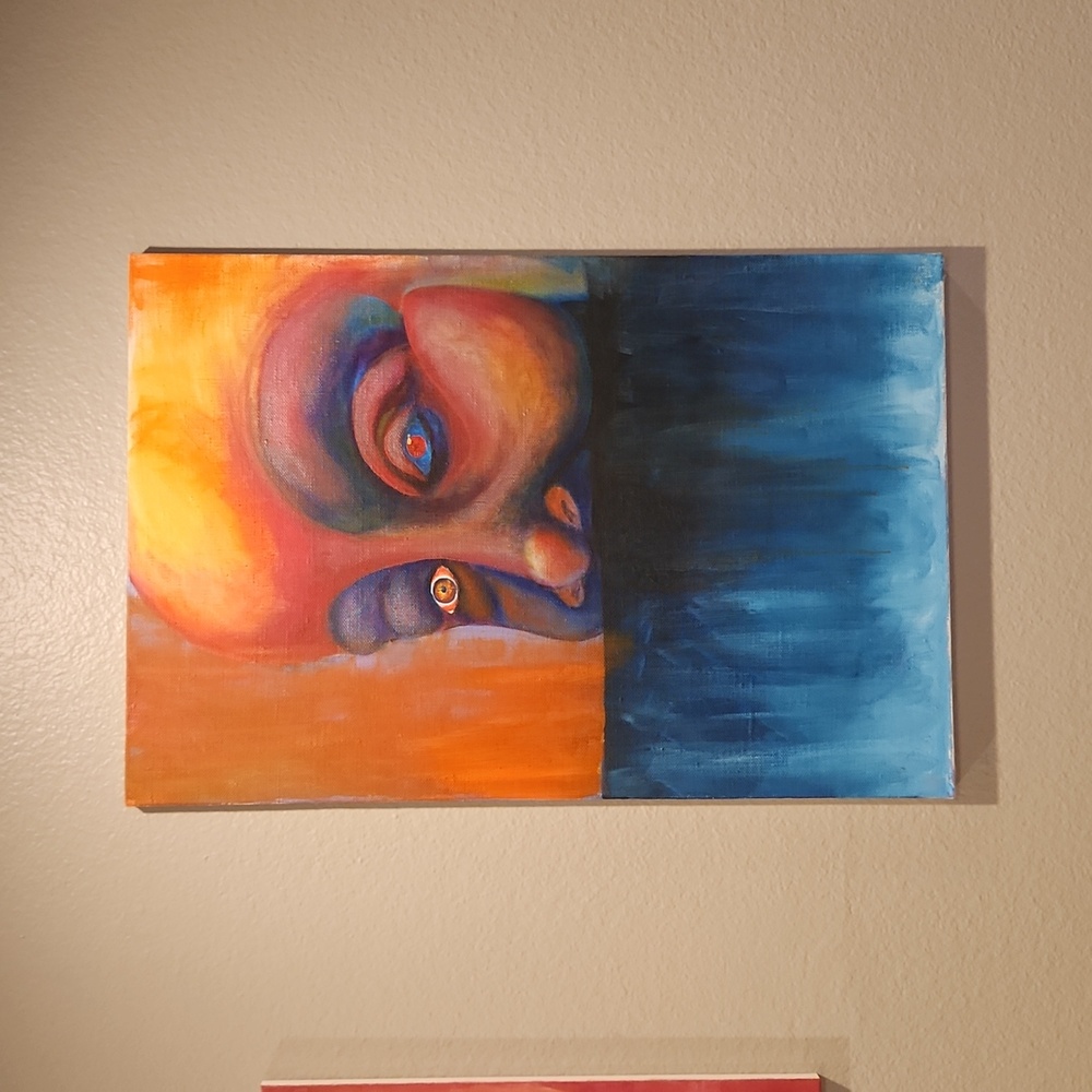 "MELT FOR U" - Oil on Canvas 91.5x24
